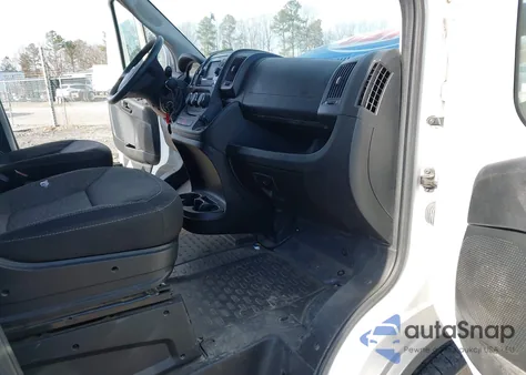 2018 Ram Promaster 2500 High Roof 159 Wb from USA, damaged, VIN 3C6TRVDG0JE139231